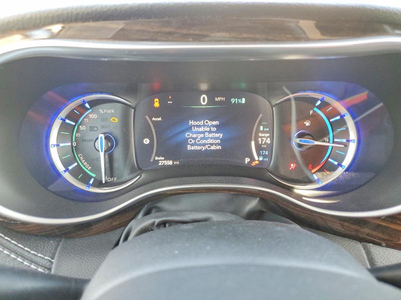 2023 Chrysler Pacifica VIN 2C4RC1S77PR500445 COPART salvage auction — FRONT END, CA - CERTIFICATE OF TITLE, sold $8,300 on 2026-08-31 (photo 9)