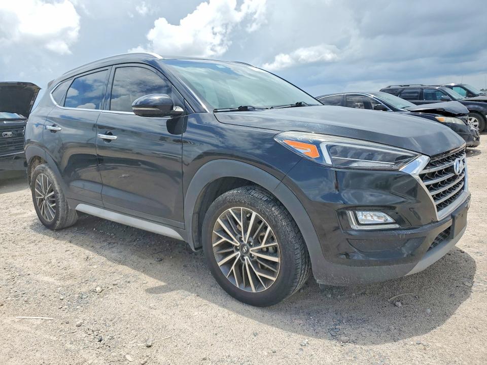 2021 Hyundai Tucson VIN KM8J33AL3MU283820 COPART salvage auction — REAR END, Tx - Salvage Vehicle Title, sold $3,800 on 2026-07-28 (photo 4)