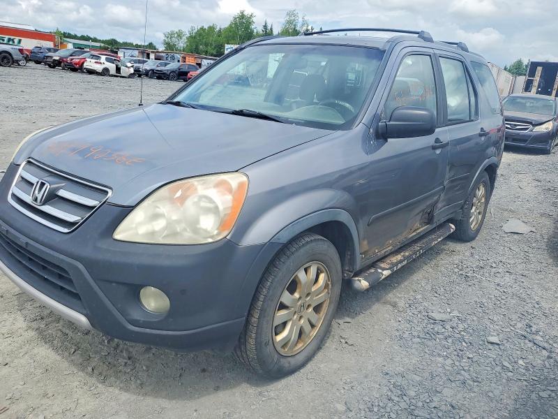 2006 Honda Cr-v VIN JHLRD78576C815391 COPART salvage auction — SIDE, Qc - Gravement Accidente, sold $125 on 2026-07-28 (photo 1)