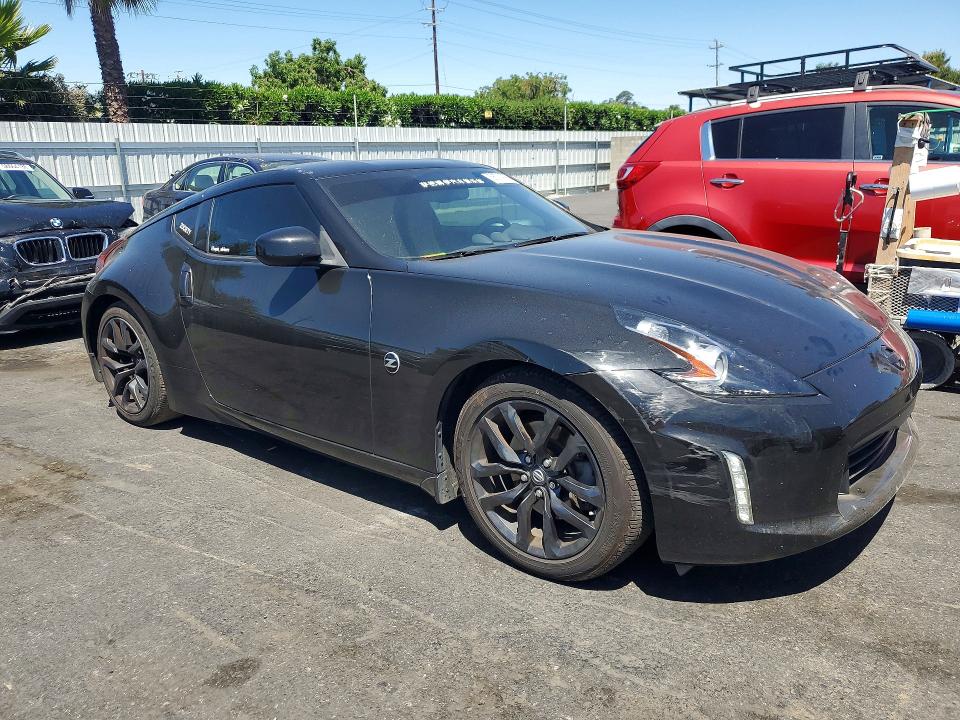 2020 Nissan 370z VIN JN1AZ4EH0LM820837 COPART salvage auction — REAR END, CA - SALVAGE CERTIFICATE, sold $5,500 on 2026-07-21 (photo 4)