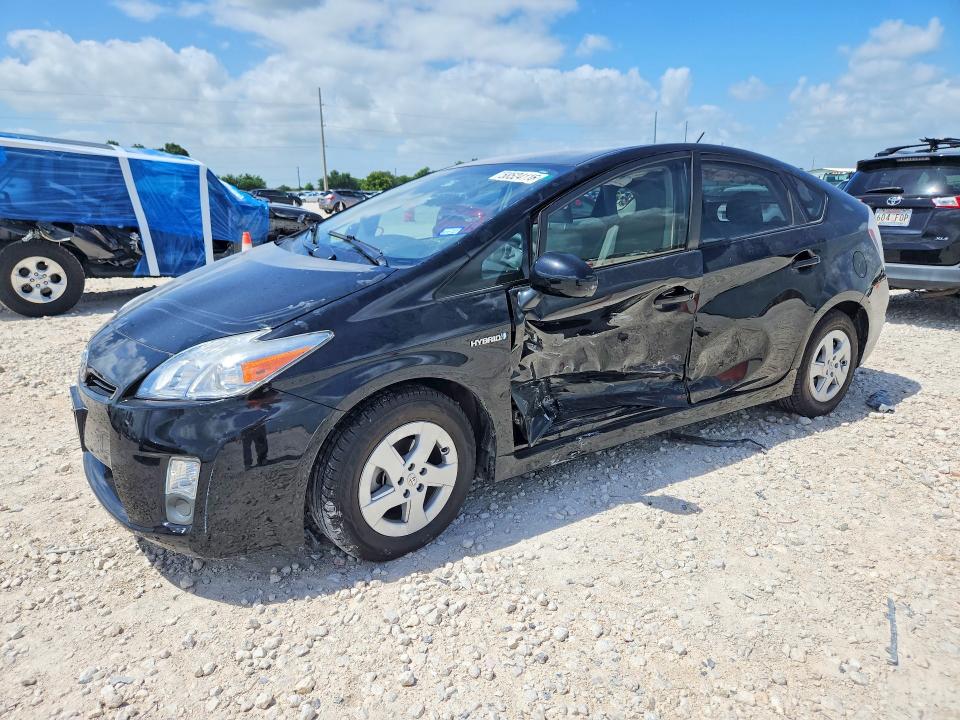 2010 Toyota Prius VIN JTDKN3DU1A1295131 COPART salvage auction — SIDE, TX - SALVAGE VEHICLE TITLE, sold $1,500 on 2026-07-16 (photo 1)