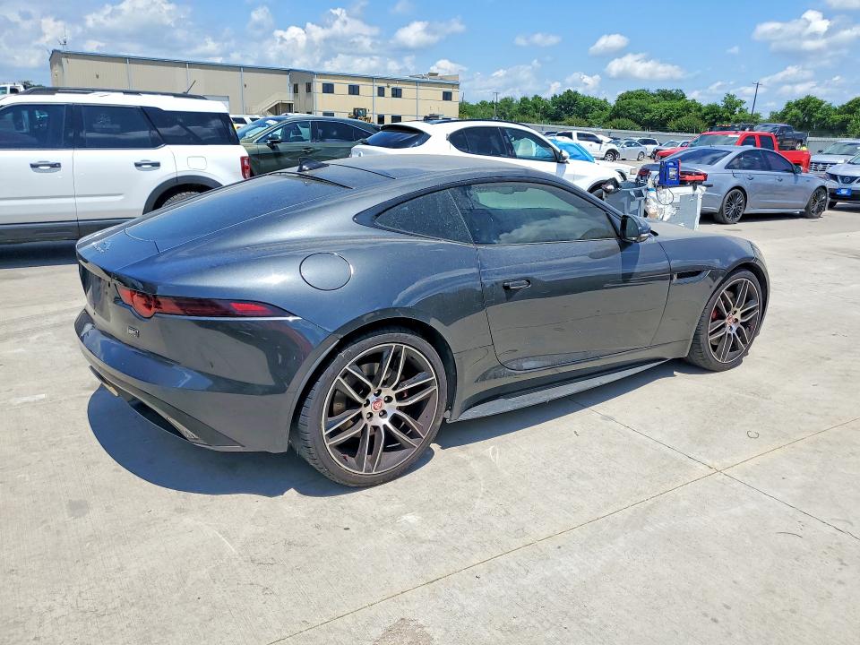 2020 Jaguar F-type VIN SAJDD1GX2LCK63917 COPART salvage auction — SIDE, TX - SALVAGE VEHICLE TITLE, sold $14,800 on 2026-07-06 (photo 3)