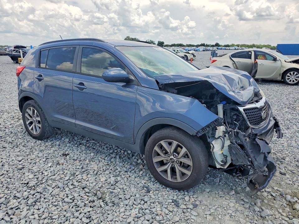 2016 Kia Sportage VIN KNDPB3AC1G7870456 COPART salvage auction — FRONT END, Fl - Cert Of Title Slvg Rebuildable, sold $1,400 on 2026-07-17 (photo 4)