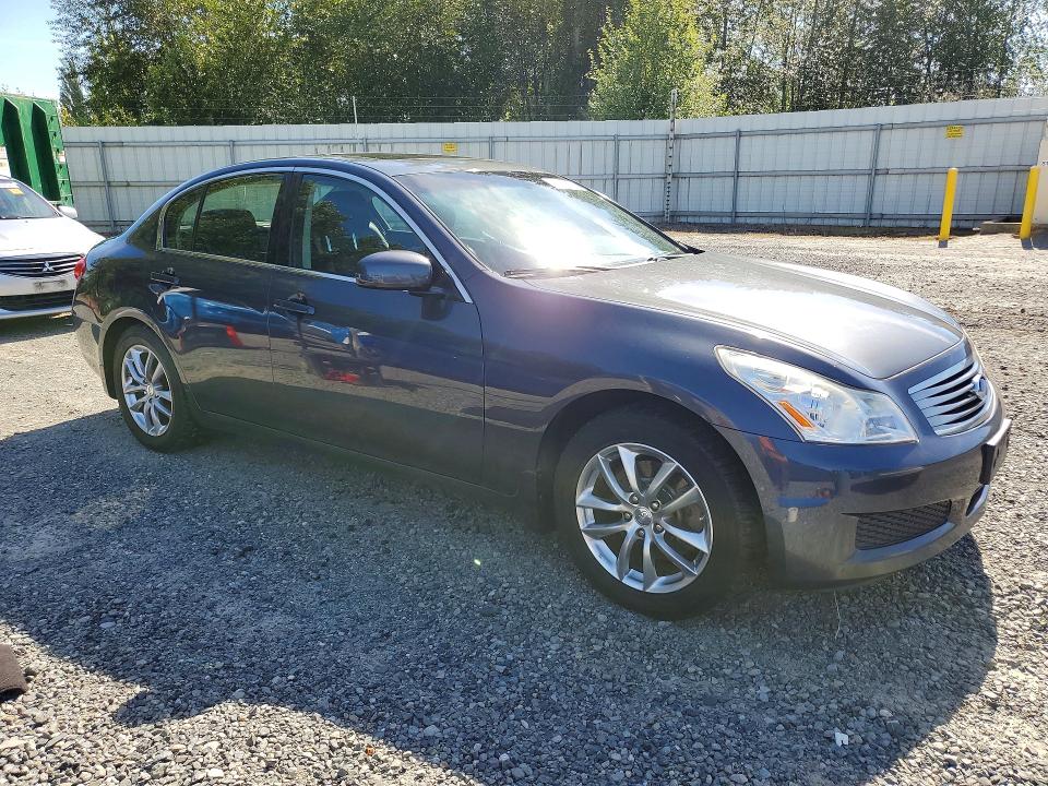 2008 Infiniti G35 VIN JNKBV61F38M277857 COPART salvage auction — FRONT END, WA - BILL OF SALE, sold $600 on 2026-07-27 (photo 4)