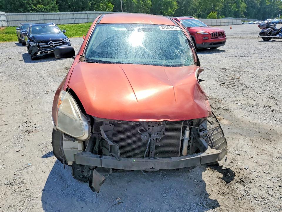 2013 Nissan Rogue VIN JN8AS5MT5DW507435 COPART salvage auction — FRONT END, Nc - Salvage Certificate Of Title, sold $300 on 2026-07-22 (photo 5)