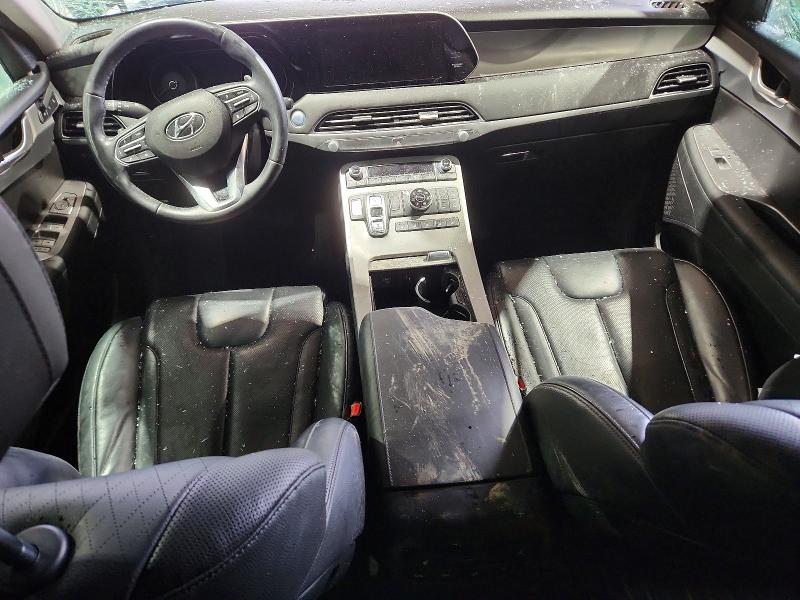 2022 Hyundai VIN KM8R3DHE7NU439214 COPART salvage auction — ROLLOVER, Ab - Bos - Nonrepairable, sold $2,200 on 2026-07-14 (photo 8)