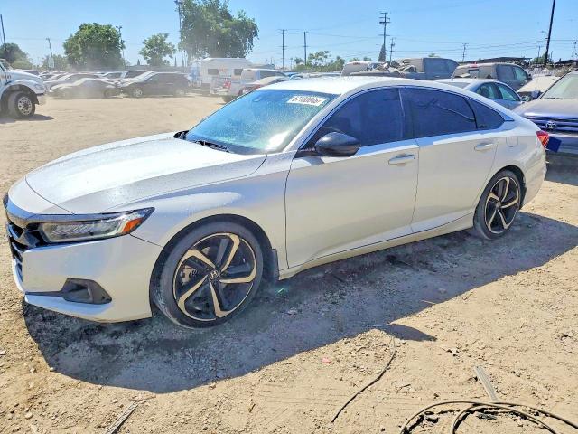 2022 Honda Accord VIN 1HGCV1F42NA109674 — COPART salvage auction photo