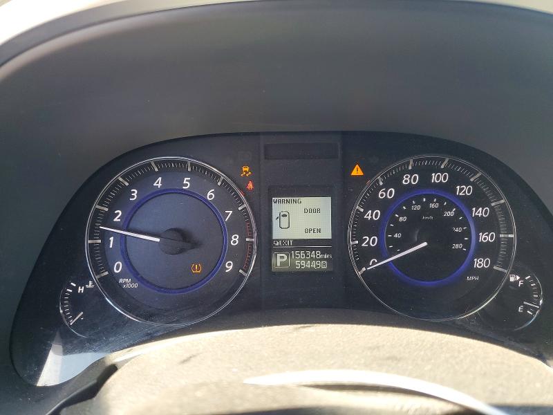 2017 Infiniti VIN JN8CS1MW9HM416052 COPART salvage auction — FRONT END, Il - Salvage Certificate, sold $1,050 on 2026-07-29 (photo 9)