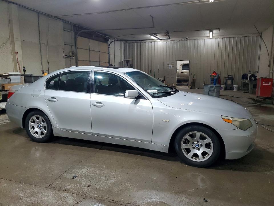 2004 BMW 5er VIN WBANA53524B852364 COPART salvage auction — MECHANICAL, Tn - Salvage Certificate, sold $525 on 2026-07-28 (photo 4)
