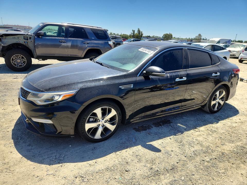 2019 Kia Optima VIN 5XXGT4L33KG294787 COPART salvage auction — SIDE, CA - SALVAGE CERTIFICATE, sold $825 on 2026-07-23 (photo 1)