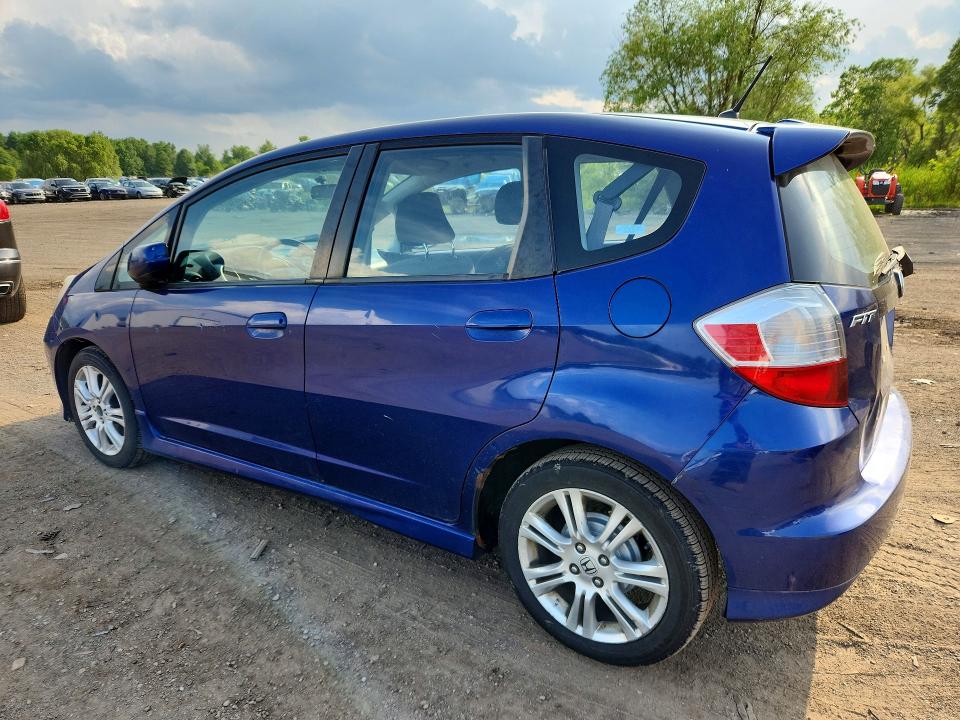 2009 Honda Fit VIN JHMGE88459S049118 COPART salvage auction — SIDE, Oh - Cert Of Title-Salvage, sold $750 on 2026-07-16 (photo 2)