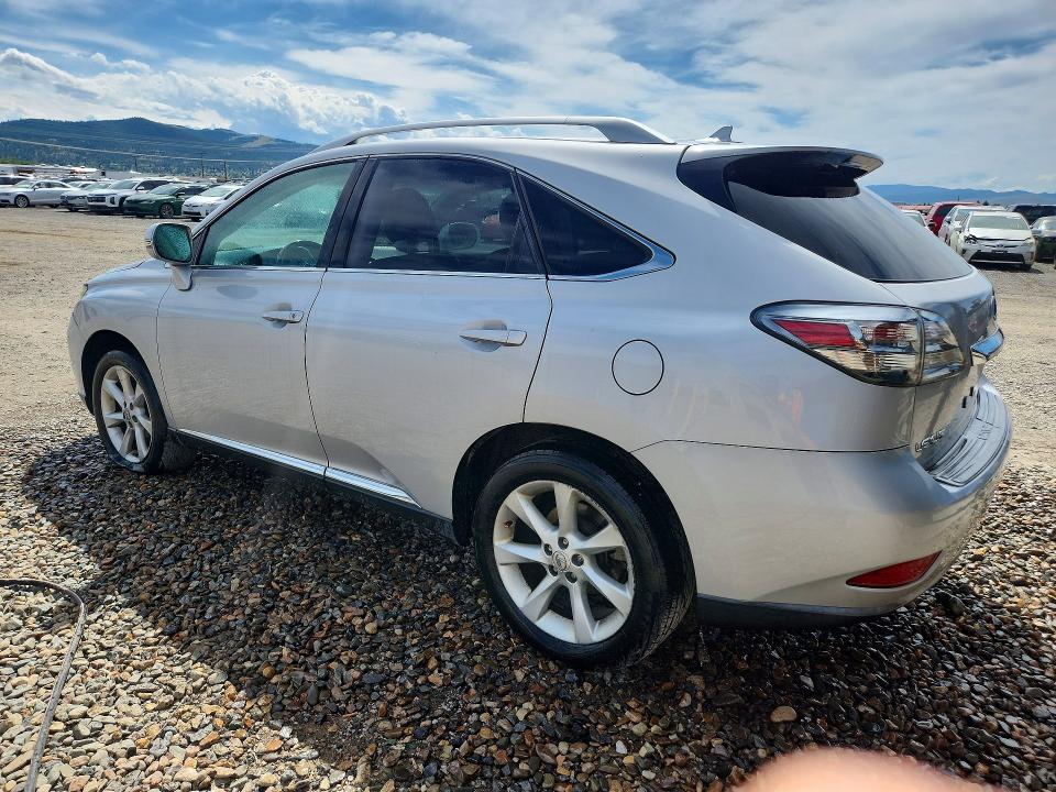 2010 Lexus Rx 350 VIN 2T2BK1BA3AC002181 COPART salvage auction — MINOR DENT/SCRATCHES, IN - CERTIFICATE OF TITLE, sold $2,850 on 2026-07-30 (photo 2)