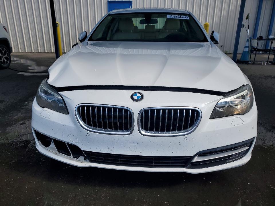2014 BMW 5 series VIN WBA5A5C57ED505862 COPART salvage auction — FRONT END, CA - CERTIFICATE OF TITLE, sold $80 on 2026-07-16 (photo 5)