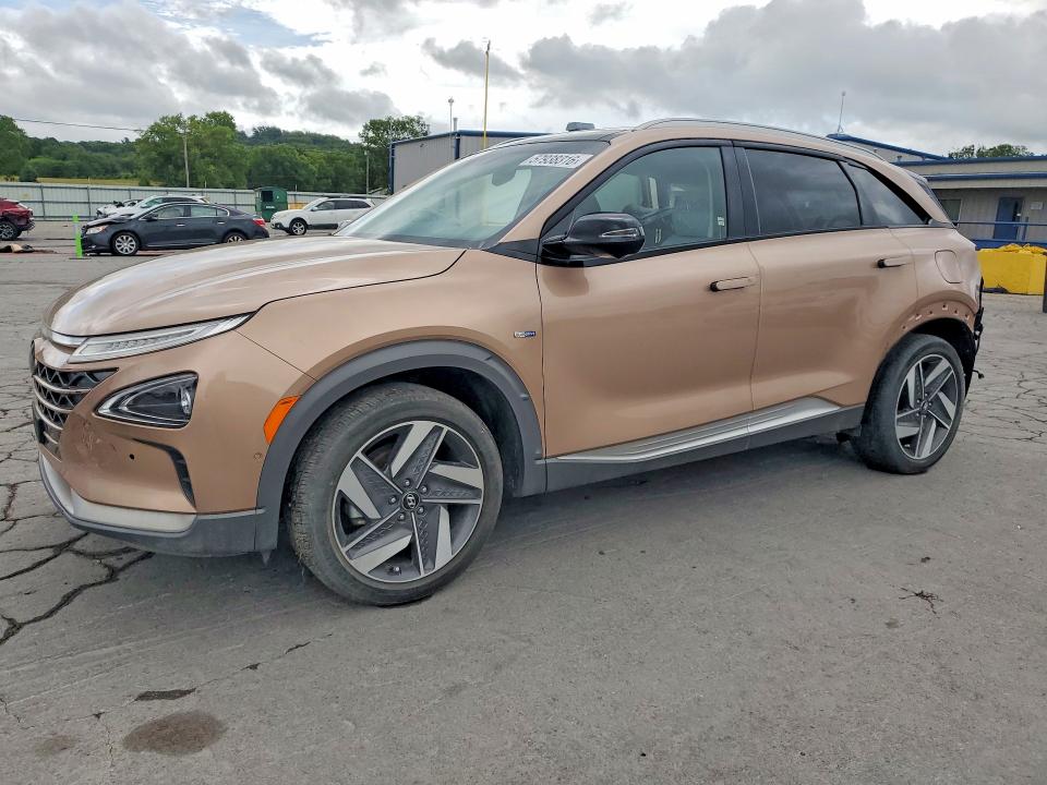 2020 Hyundai Nexo VIN KM8J84A66LU008510 COPART salvage auction — REAR END, Il - Salvage Certificate (P), sold $725 on 2026-07-13 (photo 1)