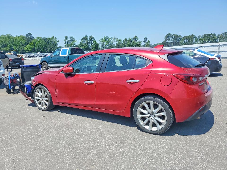2014 Mazda 3 VIN JM1BM1L38E1155373 COPART salvage auction — FRONT END, Nc - Salvage Certificate Of Title, sold $1,600 on 2026-07-16 (photo 2)