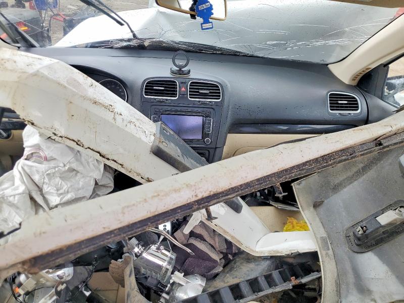 2012 Volkswagen VIN 3VWPL7AJ9CM686253 COPART salvage auction — ROLLOVER, MI - CERTIFICATE OF TITLE, sold $500 on 2026-07-02 (photo 8)