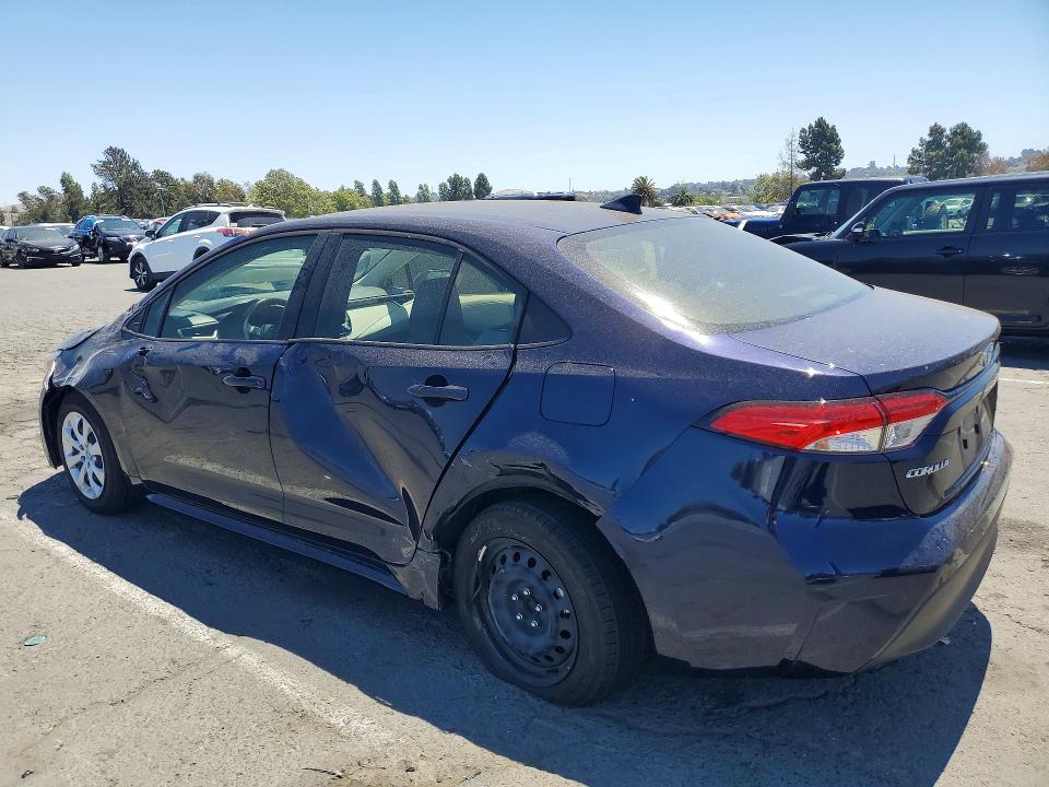 2025 Toyota Corolla VIN JTDBCMFE0S3086504 COPART salvage auction — FRONT END, Ca - Salvage Certificate, sold $8,700 on 2026-07-17 (photo 2)