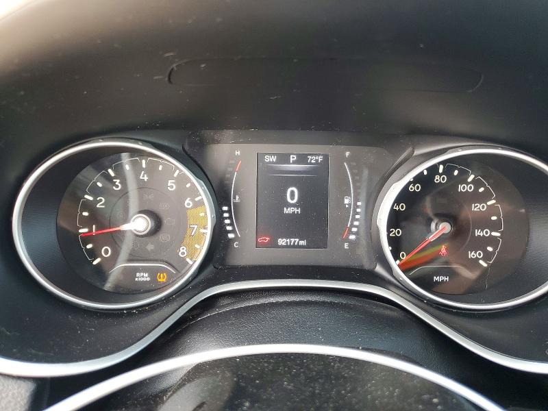 2019 Jeep Compass VIN 3C4NJDBB9KT672203 COPART salvage auction — REAR END, Tx - Salvage Vehicle Title, sold $3,150 on 2026-07-09 (photo 9)
