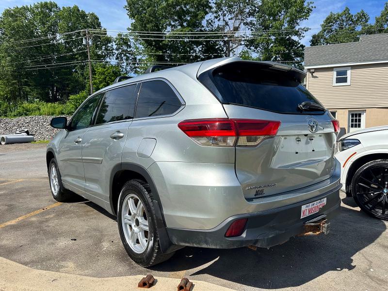 2018 Toyota Highlander VIN 5TDBZRFH4JS906070 COPART salvage auction — MECHANICAL, Ny - Certificate Of Title (P), sold $11,100 on 2026-07-29 (photo 2)