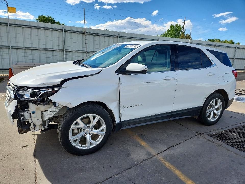 2018 Chevrolet Equinox VIN 3GNAXTEX5JS555941 COPART salvage auction — FRONT END, Co - Salvage Title, sold $2,600 on 2026-08-03 (photo 1)