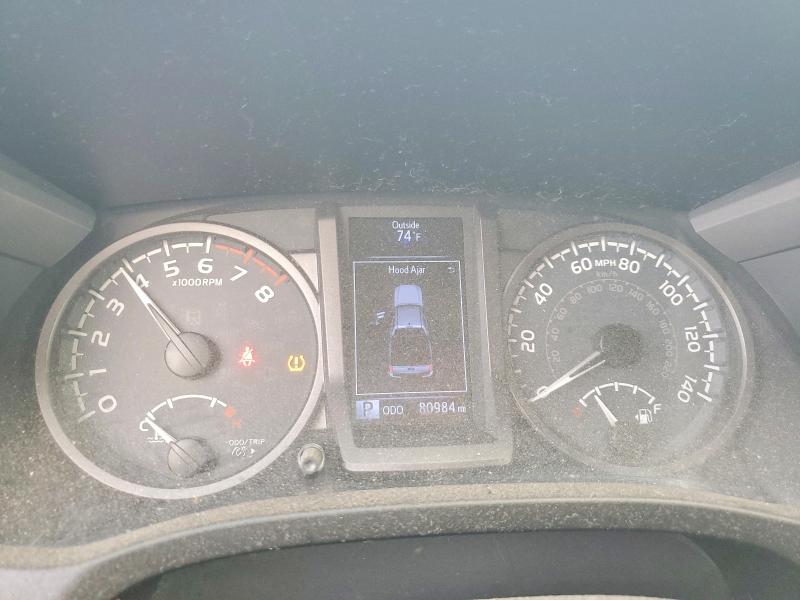 2018 Toyota Tacoma VIN 3TMCZ5AN2JM134744 COPART salvage auction — VANDALISM, Tx - Certificate Of Title, sold $20,700 on 2026-07-02 (photo 9)