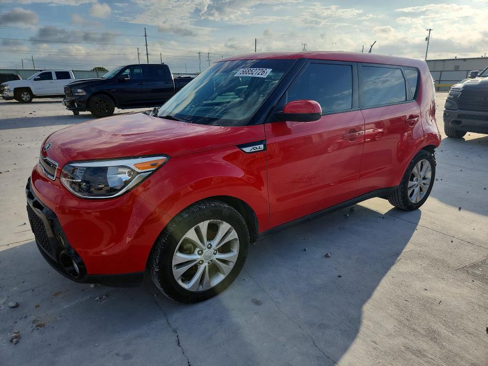 2016 Kia VIN KNDJP3A52G7862102 COPART salvage auction — REAR END, Tx - Certificate Of Title, sold $450 on 2026-07-21 (photo 1)