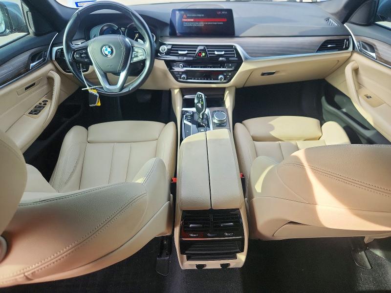 2019 BMW 5er VIN WBAJA5C59KWW05167 COPART salvage auction — WATER/FLOOD, Tx - Salvage Title-Flood Damage, sold $5,200 on 2026-07-16 (photo 8)