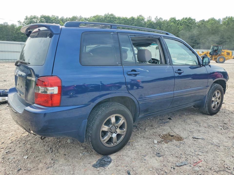 2004 Toyota Highlander VIN JTEEP21A640025121 COPART salvage auction — FRONT END, Va - Certificate Of Title, sold $925 on 2026-07-06 (photo 3)