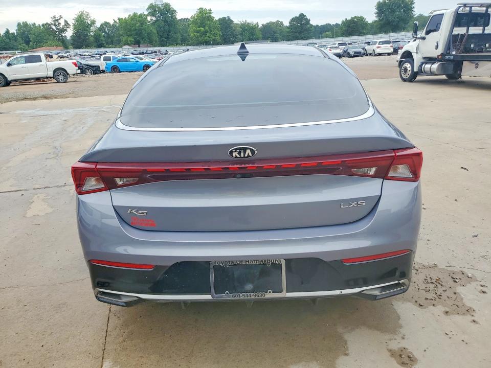 2021 Kia K5 VIN 5XXG14J28MG037949 COPART salvage auction — FRONT END, Ms - Certificate Of Title, sold $3,450 on 2026-07-23 (photo 6)