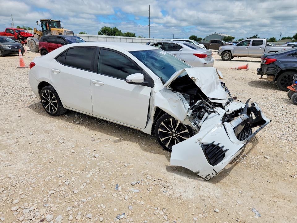2017 Toyota VIN 5YFBURHE6HP599599 COPART salvage auction — FRONT END, TX - SALVAGE VEHICLE TITLE (P), sold $1,000 on 2026-07-02 (photo 4)