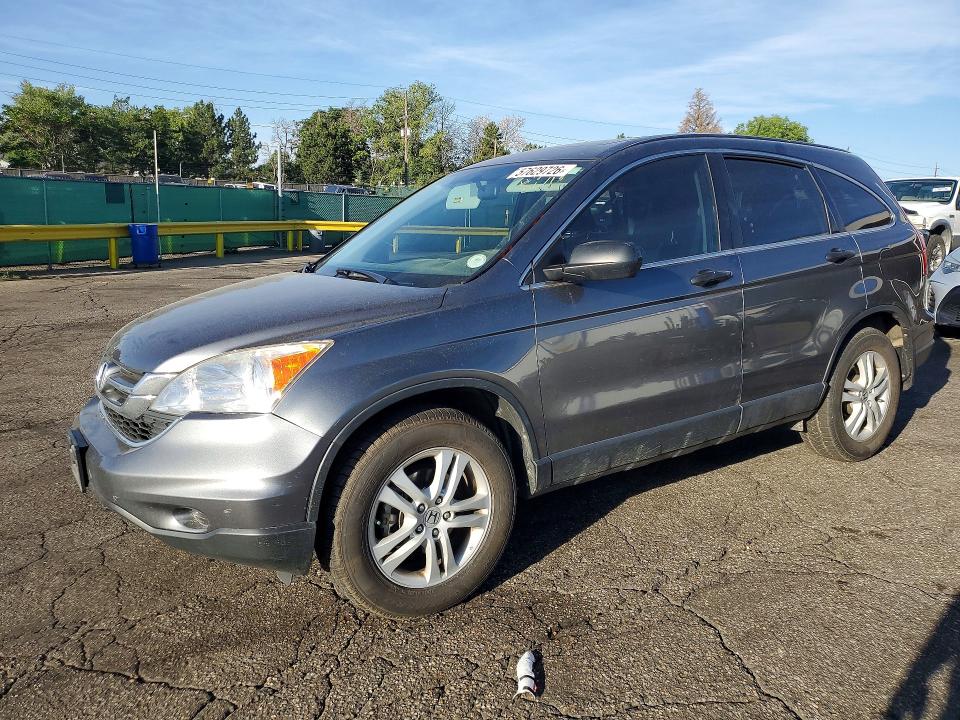 2010 Honda Cr-v VIN JHLRE4H59AC014997 COPART salvage auction — SIDE, CO - PUBLIC - SALVAGE TITLE (P), sold $1,600 on 2026-07-16 (photo 1)