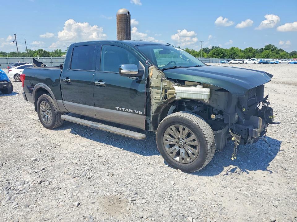 2019 Nissan TITAN VIN 1N6AA1E5XKN508460 COPART salvage auction — FRONT END, Al - Cert Of Title-Salvage Title, sold $7,800 on 2026-07-23 (photo 4)