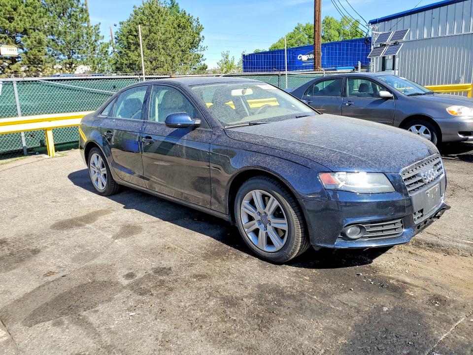 2011 Audi A4 VIN WAUBFAFL2BN014032 COPART salvage auction — MECHANICAL, Co - Dis/Dlr/Exp Only Clean Title, sold $450 on 2026-07-21 (photo 4)