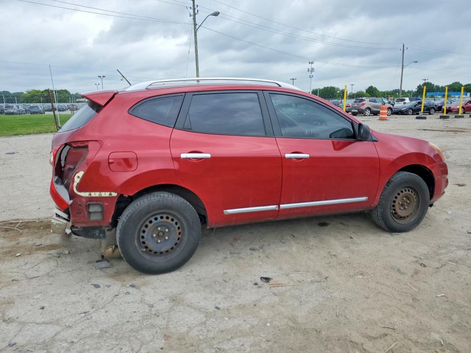 2014 Nissan Rogue VIN JN8AS5MV6EW717352 COPART salvage auction — REAR END, In - Cert Of Title-Salvage Title, sold $125 on 2026-07-28 (photo 3)