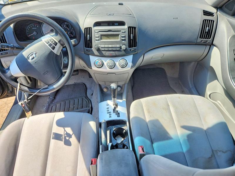 2007 Hyundai Elantra VIN KMHDU46D67U178257 COPART salvage auction — FRONT END, Ct - Cert Of Title-Salvage, sold $525 on 2026-07-02 (photo 8)