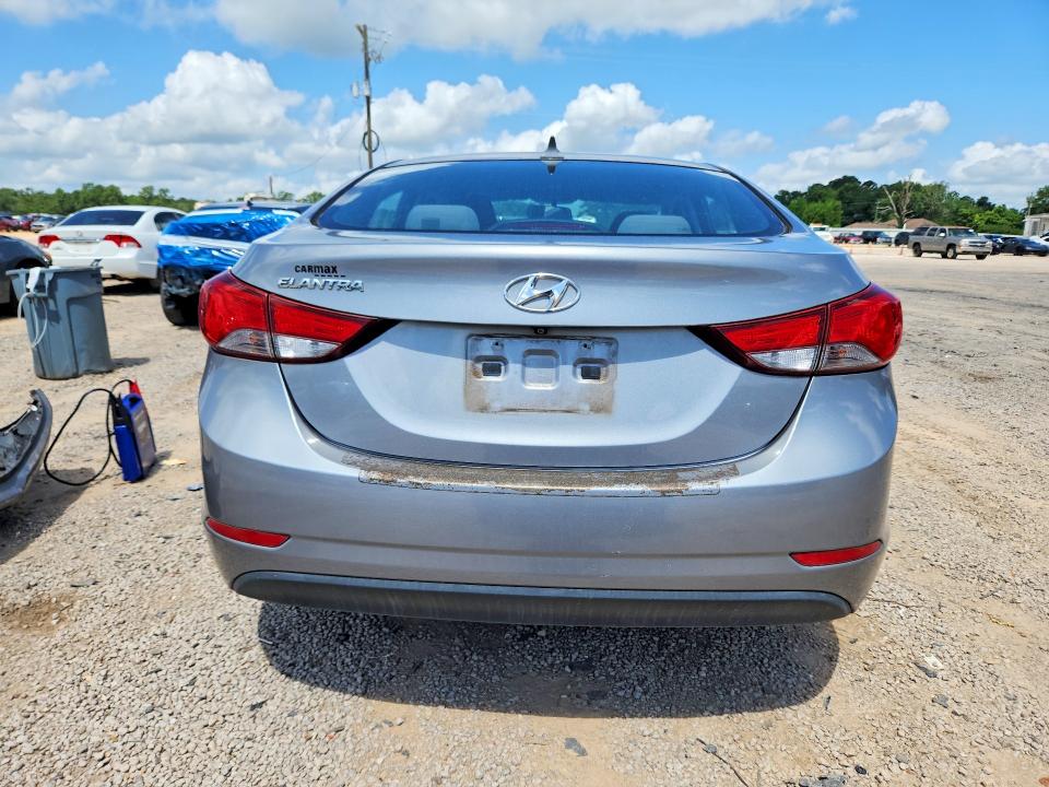 2015 Hyundai Elantra VIN KMHDH4AE0FU419300 COPART salvage auction — FRONT END, Fl - Cert Of Title Slvg Rebuildable, sold $325 on 2026-07-21 (photo 6)