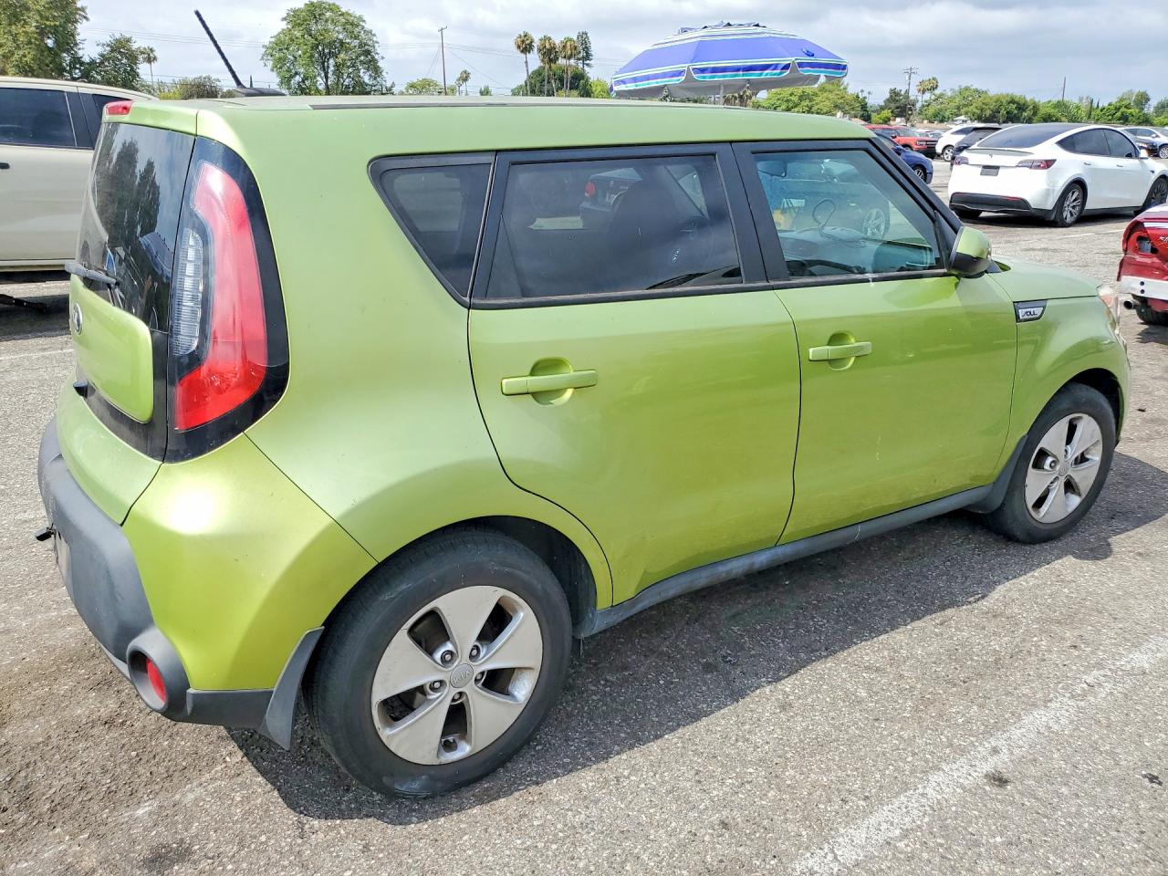 2015 Kia Soul VIN KNDJN2A20F7750824 COPART salvage auction — Vandalized, CA - SALVAGE CERTIFICATE, sold $1,150 on 2026-07-10 (photo 3)
