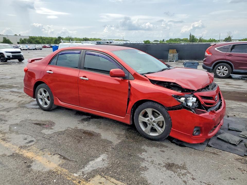 2013 Toyota Corolla VIN 5YFBU4EE8DP156503 COPART salvage auction — FRONT END, Fl - Cert Of Title Slvg Rebuildable, sold $2,050 on 2026-07-14 (photo 4)