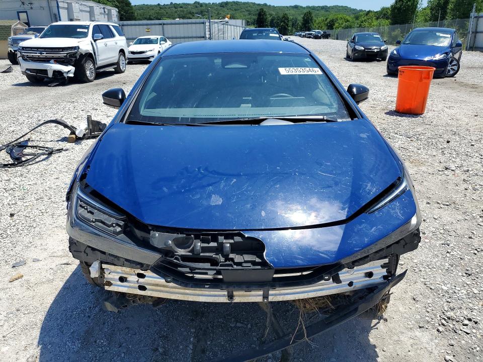 2025 Toyota Prius VIN JTDACAAU6S3052611 COPART salvage auction — FRONT END, Ar - Cert Of Title-Salvage (P), sold $9,100 on 2026-07-15 (photo 5)