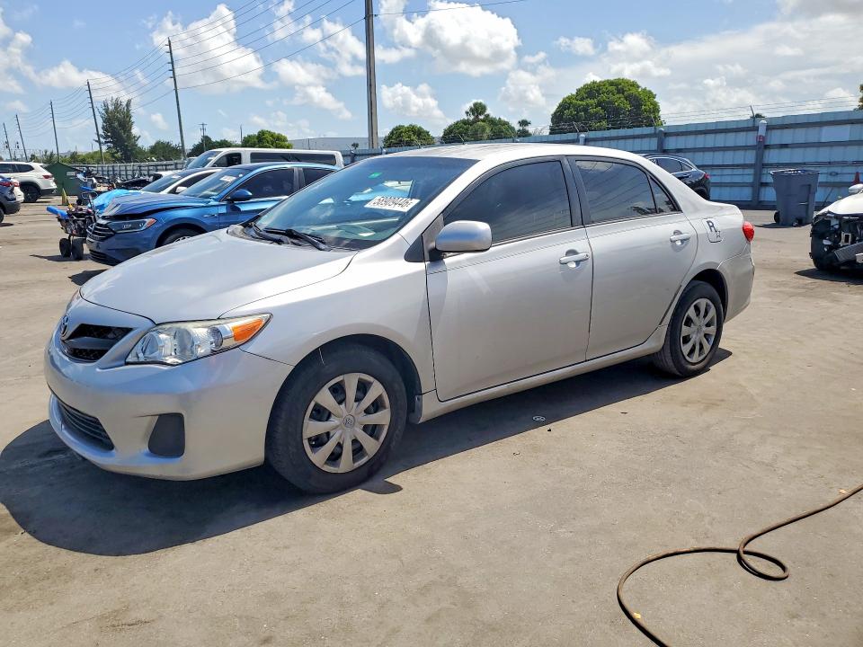 2011 Toyota Corolla VIN JTDBU4EEXB9158885 COPART salvage auction — SIDE, FL - CERT OF TITLE SLVG REBUILDABLE, sold $15 on 2026-07-29 (photo 1)