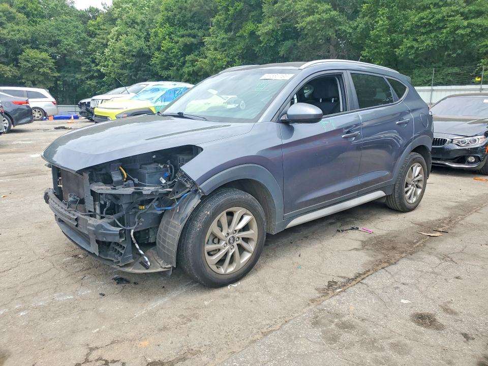 2017 Hyundai VIN KM8J33A46HU416312 COPART salvage auction — FRONT END, Ga - Certificate Of Title, sold $2,950 on 2026-07-21 (photo 1)