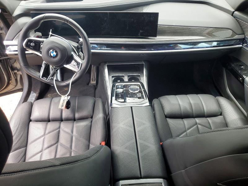 2024 BMW VIN WBA33EJ00RCR45958 COPART salvage auction — SIDE, TX - SALVAGE VEHICLE TITLE (P), sold $37,250 on 2026-07-16 (photo 8)
