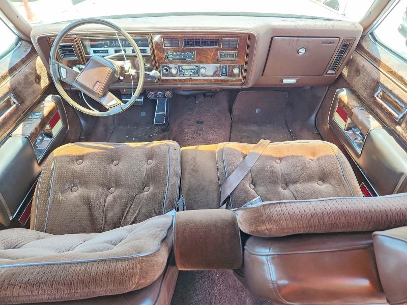 1984 Oldsmobile 98 VIN 1G3AG69Y6EM871948 COPART salvage auction — REAR END, Fl - Cert Of Ttl-Rebuilt&Slvg Rbld, sold $275 on 2026-07-29 (photo 8)