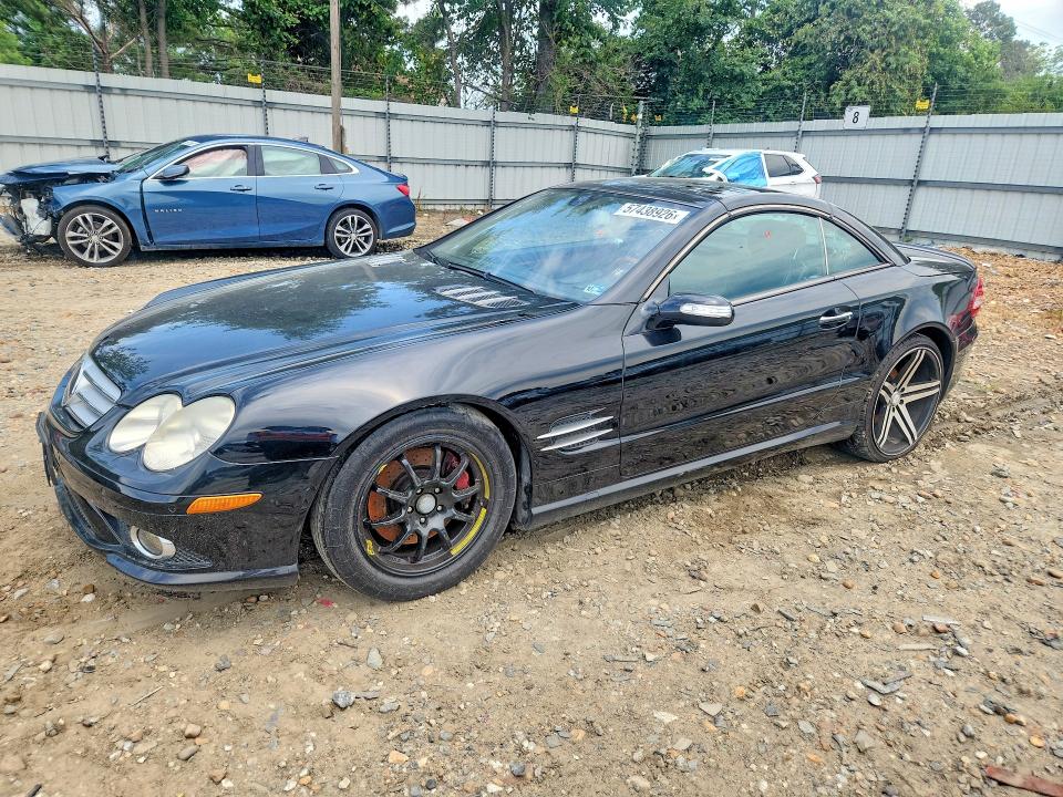 2007 Mercedes-benz Sl-class VIN WDBSK71F77F120415 COPART salvage auction — REAR END, VA - CERTIFICATE OF TITLE (P), sold $4,700 on 2026-07-28 (photo 1)