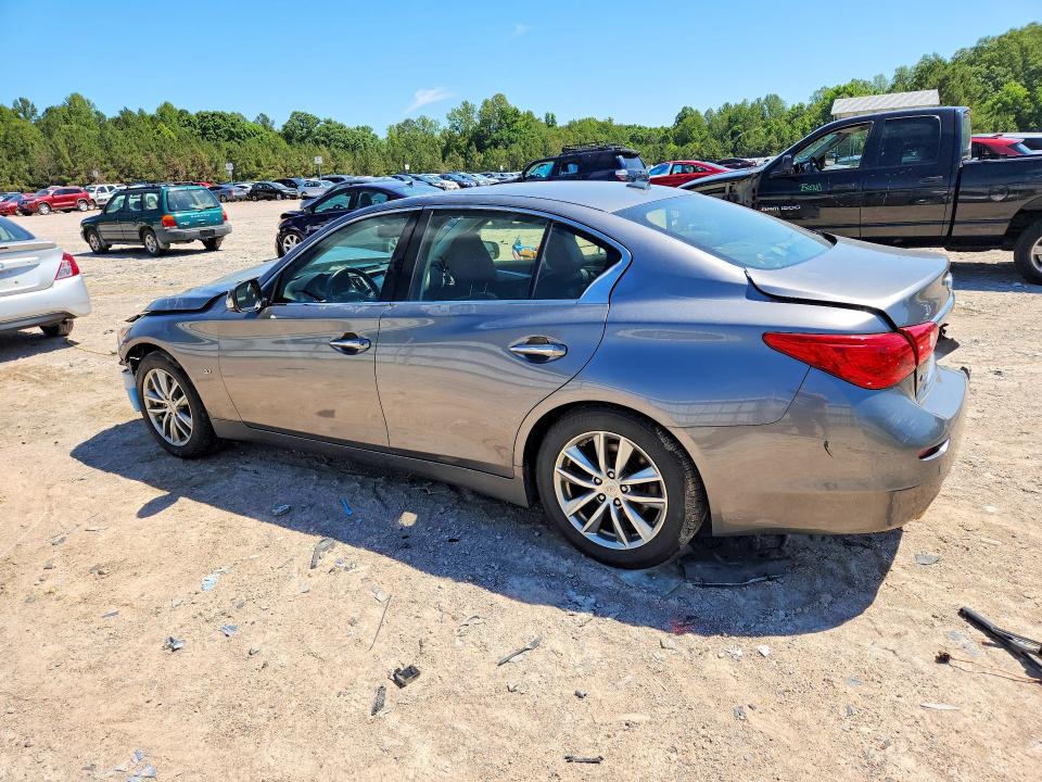2015 Infiniti VIN JN1BV7ARXFM417758 COPART salvage auction — FRONT END, Va - Cert Of Title - Salvage, sold $1,150 on 2026-07-20 (photo 2)