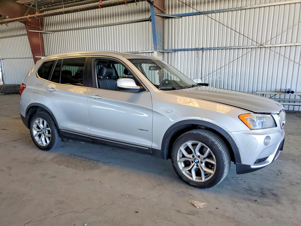 2011 BMW X3 VIN 5UXWX7C57BLT78628 COPART salvage auction — FRONT END, Ca - Salvage Certificate, sold $1,400 on 2026-07-04 (photo 4)