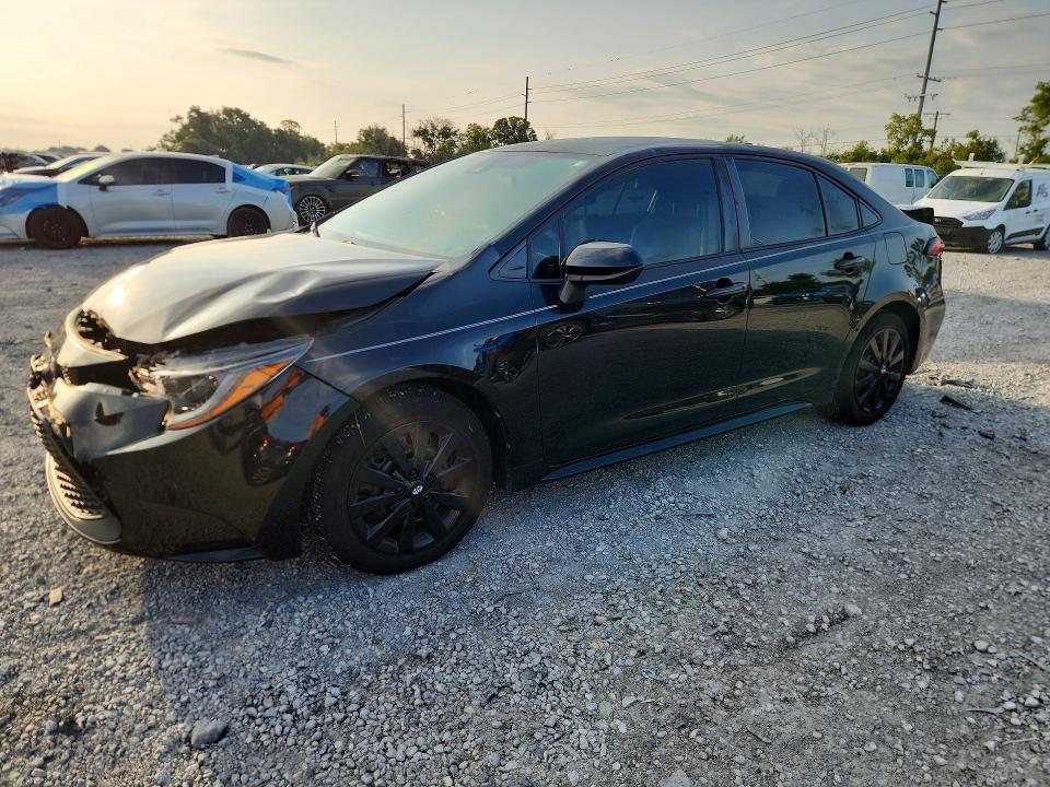 2021 Toyota Corolla VIN JTDEPMAE5MJ158319 COPART salvage auction — FRONT END, FL - CERT OF TITLE SLVG REBUILDABLE, sold $4,800 on 2026-07-31 (photo 1)