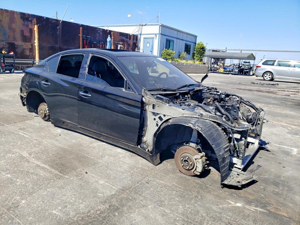 2021 Infiniti Q50 VIN JN1EV7CP4MM706026 COPART salvage auction — STRIPPED, CA - SALVAGE CERTIFICATE, sold $175 on 2026-07-22 (photo 4)
