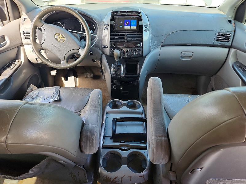 2010 Toyota Sienna VIN 5TDKK4CC6AS296284 COPART salvage auction — REAR END, Fl - Cert Of Title Slvg Rebuildable, sold $700 on 2026-07-15 (photo 8)