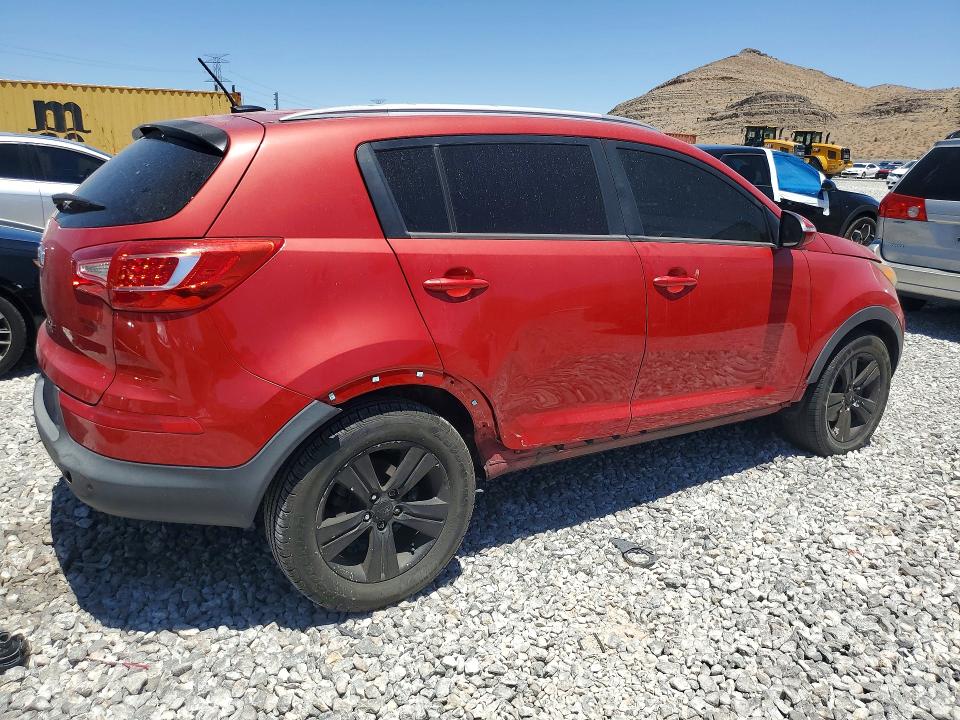 2012 Kia Sportage VIN KNDPB3A27C7306943 COPART salvage auction — SIDE, Nv - Salvage Title, sold $925 on 2026-07-06 (photo 3)